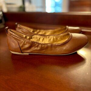 NIB MIA Lulu Cognac Brown Ballet Flat Women 7M